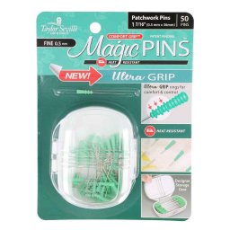 Taylor Seville Magic Pins - ultra grip - patchwork gombostű - 36 mm hosszú, hőálló, 220023
