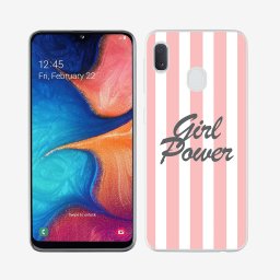 PROTEMIO MY ART Védőburkolat Samsung Galaxy A20e GIRL POWER (107)