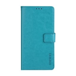 IDEWEI Wallet tok Xiaomi Poco F3 világoskék