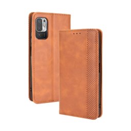 BUSINESS Wallet tok Xiaomi Redmi Note 10 5G / Poco M3 Pro barna