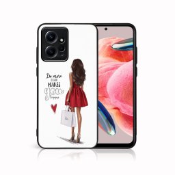 PROTEMIO MY ART Védőtok Xiaomi Redmi Note 12 RED DRESS (137)
