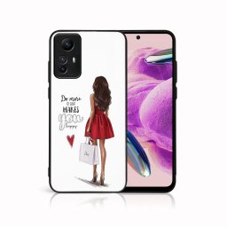 PROTEMIO MY ART Védőburkolat a Xiaomi Redmi-hez Note 12S RED DRESS (137)