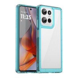 CRYSTAL Védőburkolat Motorola Moto G75 5G türkizhez