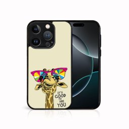 PROTEMIO MY ART Védőburkolat a Apple-hoz iPhone 16 Pro GIRAFFE (180)