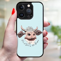 PROTEMIO MY ART Védőburkolat a Apple-hoz iPhone 16 Pro HAPPY COW (181)