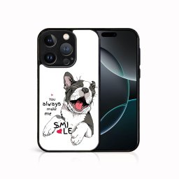 PROTEMIO MY ART Védőburkolat a Apple-hoz iPhone 16 Pro SMILE (189)