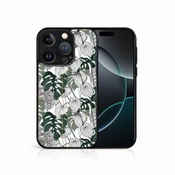PROTEMIO MY ART Védőburkolat a Apple-hoz iPhone 16 Pro LEAF (175)
