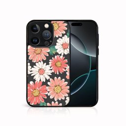 PROTEMIO MY ART Védőburkolat a Apple-hoz iPhone 16 Pro DAISY (161)