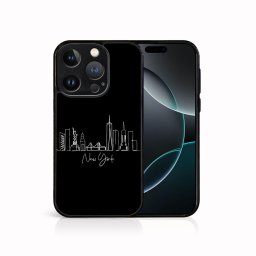 PROTEMIO MY ART Védőburkolat a Apple-hoz iPhone 16 Pro NEW YORK (207)