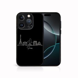 PROTEMIO MY ART Védőburkolat a Apple-hoz iPhone 16 Pro PARIS (209)