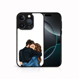 PROTEMIO MY ART Védőburkolat a Apple-hoz iPhone 16 Pro COUPLE (117)