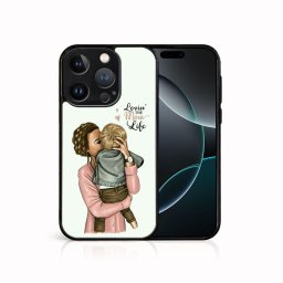 PROTEMIO MY ART Védőburkolat a Apple-hoz iPhone 16 Pro MOM LIFE (118)
