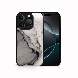 PROTEMIO MY ART Védőburkolat a Apple-hoz iPhone 16 Pro BLACK INK (146)
