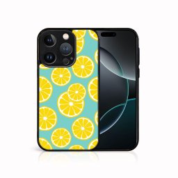 PROTEMIO MY ART Védőburkolat a Apple-hoz iPhone 16 Pro LEMON (121)