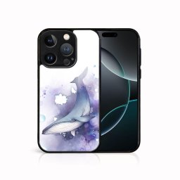 PROTEMIO MY ART Védőburkolat Apple-hoz iPhone 16 Pro WHALE (242)