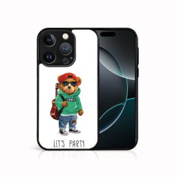 PROTEMIO MY ART Védőburkolat a Apple-hoz iPhone 16 Pro Max BEAR (177)