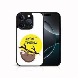 PROTEMIO MY ART Védőburkolat a Apple-hoz iPhone 16 Pro Max SLOTH (188)