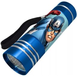 Bosszúállók Captain America LED elemlámpa 9 cm Nr1