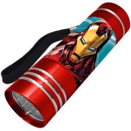 Bosszúállók Iron Man LED elemlámpa 9 cm Nr2