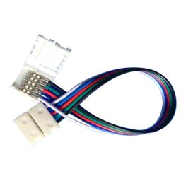 Pattintós összekötő 12mm széles RGBW LED szalaghoz