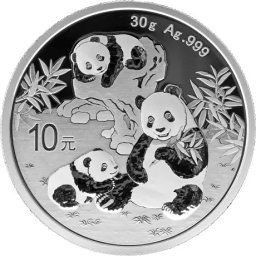 Panda (2025) - 30 g - befektetési célú ezüst érme