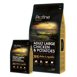 Profine Dog Adult Large - csirke & burgonya 12 kg