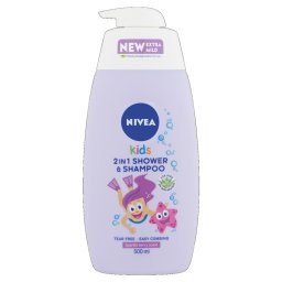 Tusfürdő és sampon 500 ml Nivea kids lány