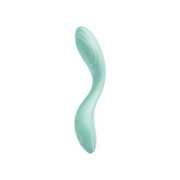 Satisfyer Rrrolling - mozgó golyós G-pont vibrátor (menta)