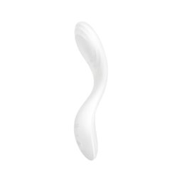 Satisfyer Rrrolling - mozgó golyós G-pont vibrátor (fehér)