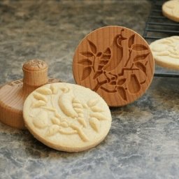 Fa kekszmintz plmafa alak stemnydekorl eszkz