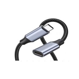 2 mteres fekete USB-C Type C kbel - gyors tlts s adattvitel, gyri minsg s tarts kivitel