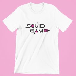Squid Game feliratos női póló