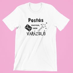 Postás vagyok nem varázsló férfi póló