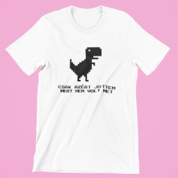 Csak azért jöttem, mert nem volt net férfi póló