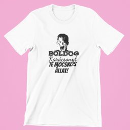 Boldog Karácsonyt, te mocskos állat női póló