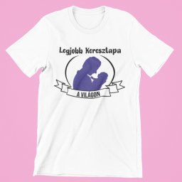 Legjobb Keresztapa a világon férfi póló