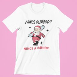 Nincs oltásod? Nincs ajándék férfi póló