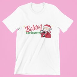 Boldog Karácsonyt férfi póló