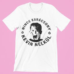 Nincs Karácsony Kevin nélkül férfi póló