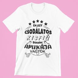 Én egy csodálatos kisfiú büszke apukája vagyok férfi póló
