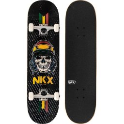 Gördeszka NKX Rasta koponya Skull