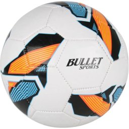 Labdarúgás Bullet Sports 5 méret, fehér-narancssárga