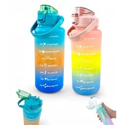 Motivációs sport palack 2l, világos rózsaszín