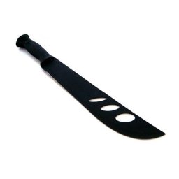 Rozsdamentes acél machete, 44 cm, fekete