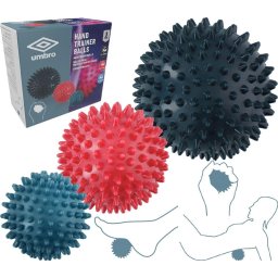 UMBRO gyöngyök tüskékkel masszázshoz, 3db
