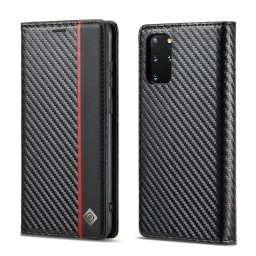 IMEEKE CARBON Pénztárcavédő Samsung Galaxy S20 FE fekete