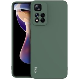 IMAK RUBBER Gumi borítás Xiaomi Redmi Note 11 Pro+ 5G sötétzöld