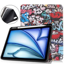 ART Flip tok a Apple iPad Air 11 2025 / Air 11 2024 GRAFFITI-hez