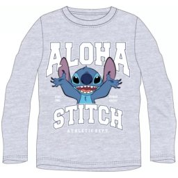 Disney Lilo és Stitch, A csillagkutya Athletic gyerek hosszú ujjú póló, felső 3 év, 4 év, 5 év, 6 év, 7 év, 8 év Nr2
