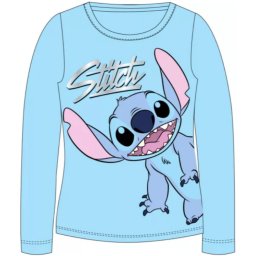 Disney Lilo és Stitch, A csillagkutya Smile gyerek hosszú ujjú póló, felső 3 év, 4 év, 5 év, 6 év, 7 év, 8 év Nr3